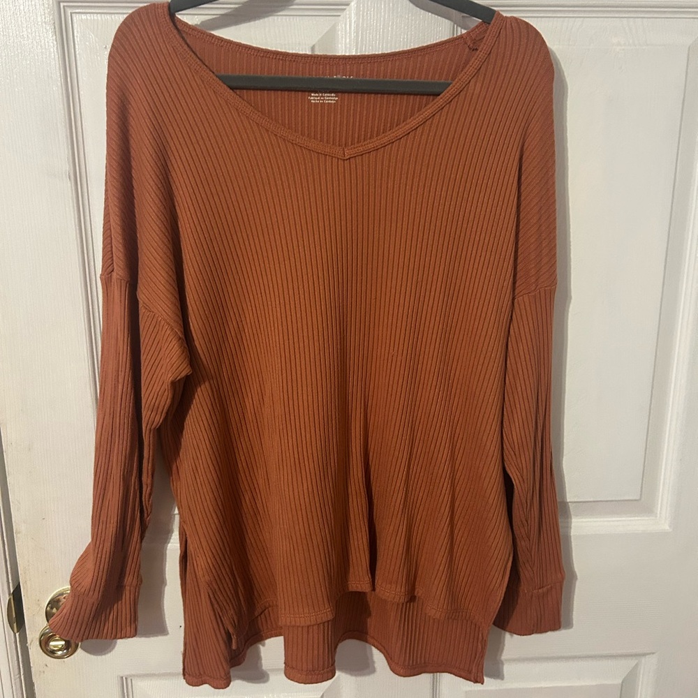Women's Rust Sweater